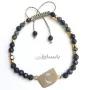 دستبند حرف ح ا h letter bracelet
