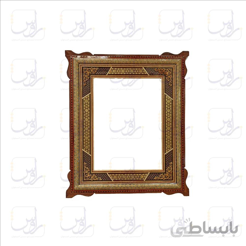 قاب خاتم کاری توپی سایز 63*53