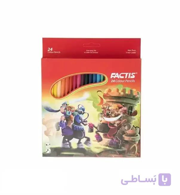 مداد رنگی 24 رنگ فکتیس