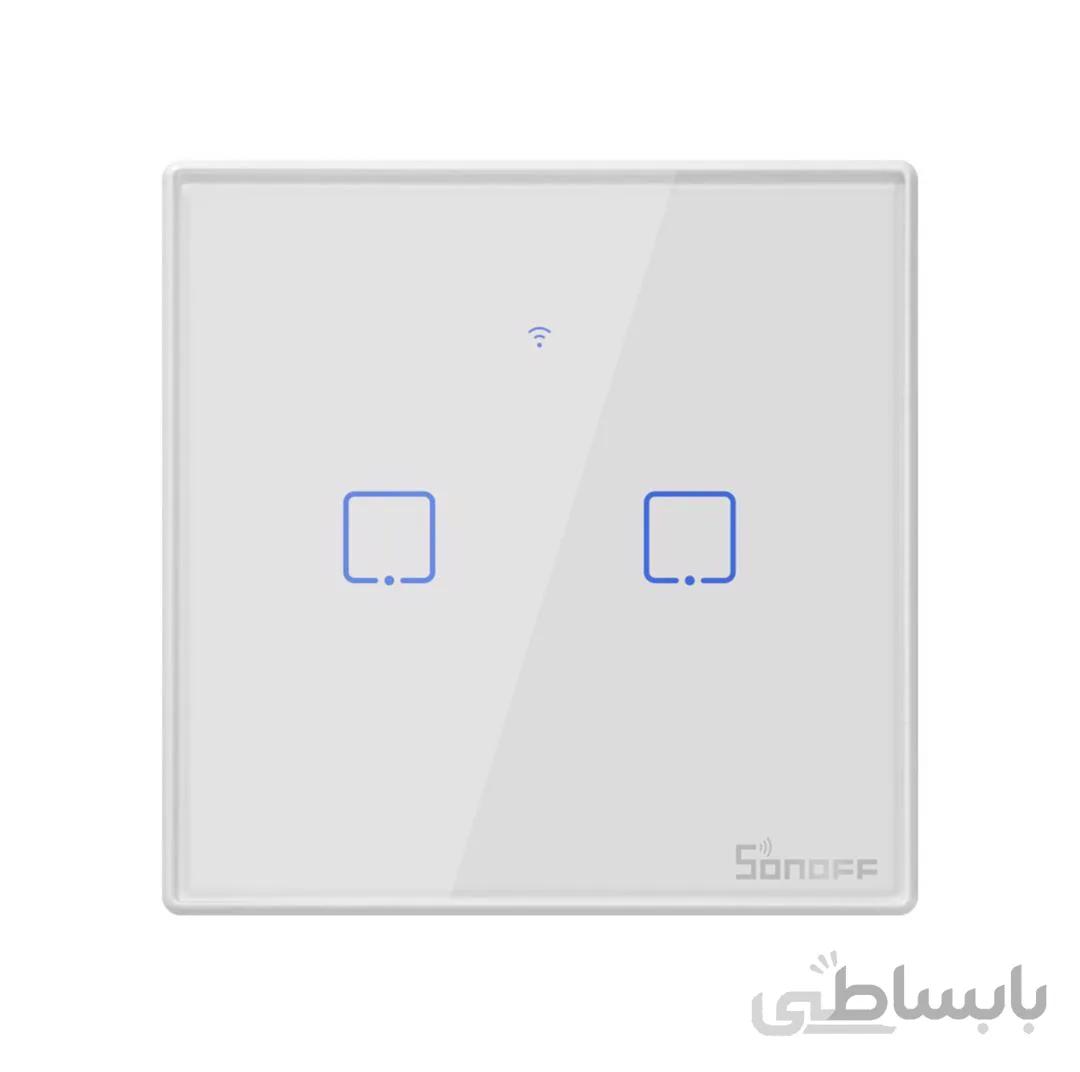 کلید لمسی هوشمند دو پل SONOFF