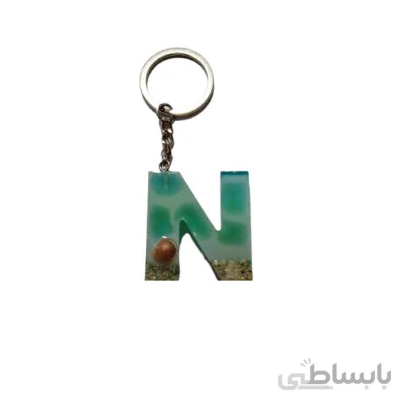جاکلیدی حرف N طرح دریا