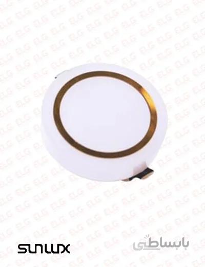 پنل SMD توکار 18 وات دور طلایی گرد سان لوکس مدل PL1870RG