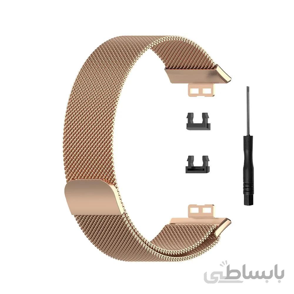 بند فلزی مدل Milanese مناسب برای ساعت هوشمند هوآوی Watch Fit