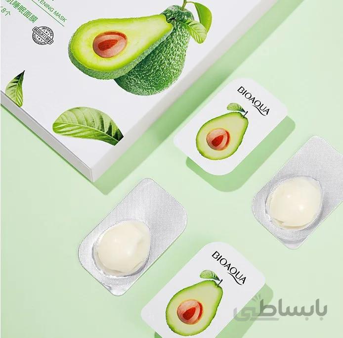 ماسک شب کرمی آووکادو بیواکوا (ماسک خامه ای)