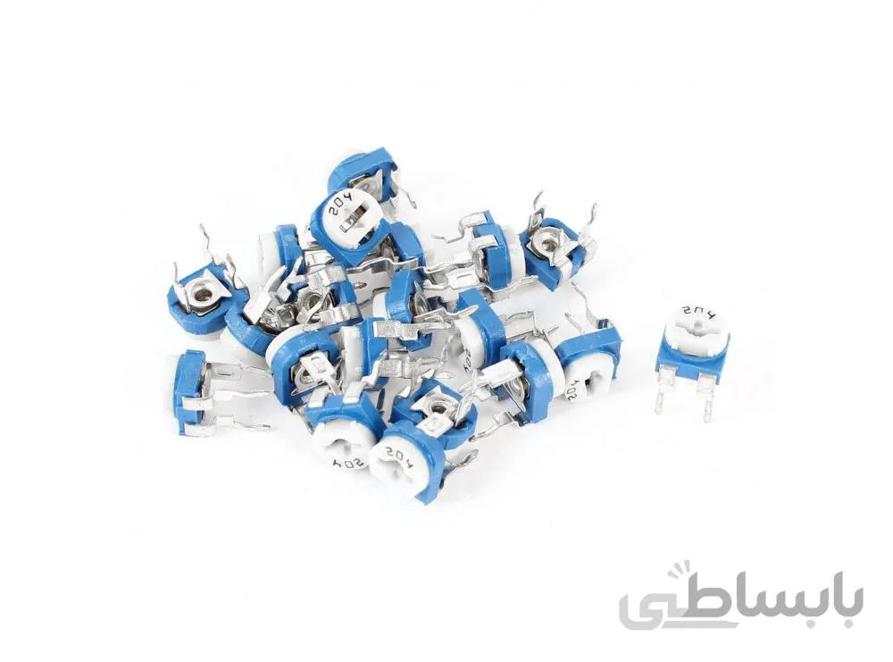 پتانسیومتر 22K اهم خوابیده