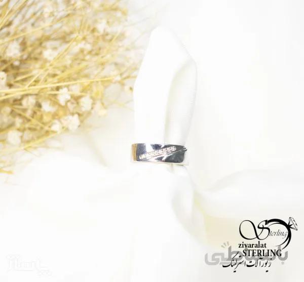 حلقه نقره کد 5624 کد 645479