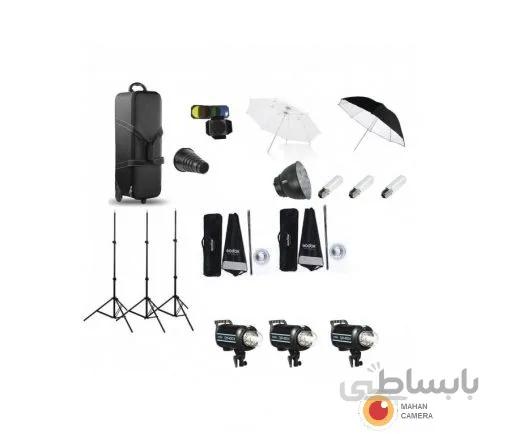 کیت کامل فلاش پرسرعت استودیویی گودکس Godox QS-300II