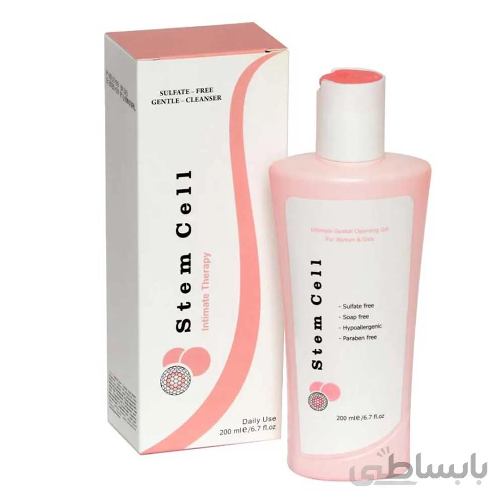ژل شستشو بهداشتی بانوان stem cell با حجم 200 میلی لیتر ا stem cell gel intimate therapy 200ml
