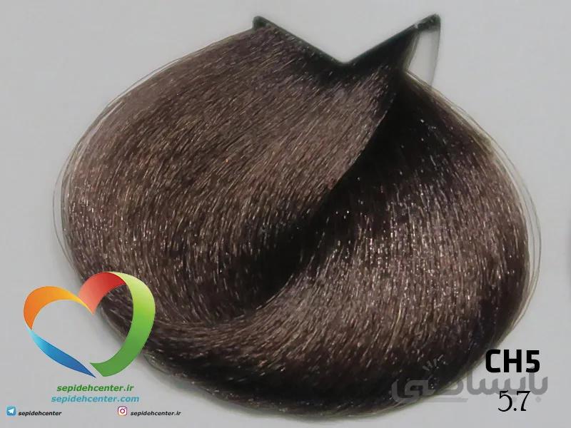رنگ موی ترام کالر traum color قهوه ای شکلاتی روشن CH5- 5.7