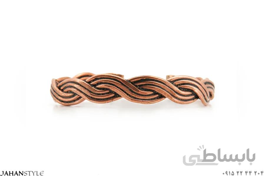 دستبند مسی زنانه و مردانه