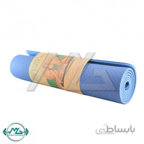 مت یوگا 8 میل tpe رنگ سبز ضدآب و ضد حساسیت قابل شستشو
