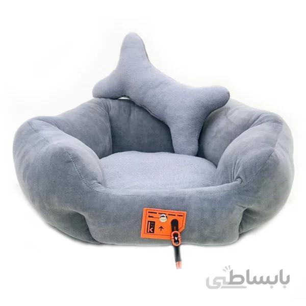 جای خواب سگ و گربه با بالشتک استخوان پت تویز – Pet Toys