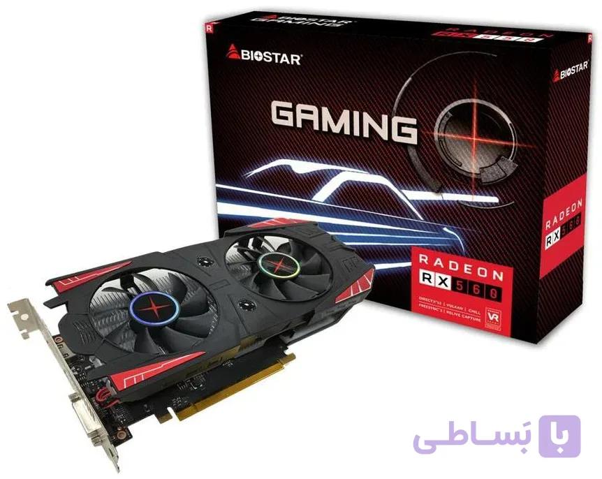 کارت گرافیک بایوستار مدل VA5605RF41 RX 560 با حافظه 4 گیگابایت