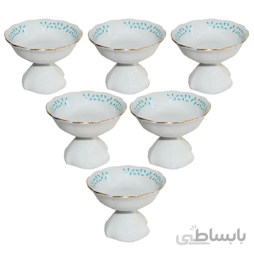 مجموعه ظروف هفت سین 6 پارچه مدل بهارن
