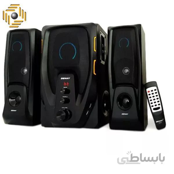 اسپیکر ۳ تیکه بلوتوثی دنای مدل DE-2156 ا Speaker DENAY DE-2156