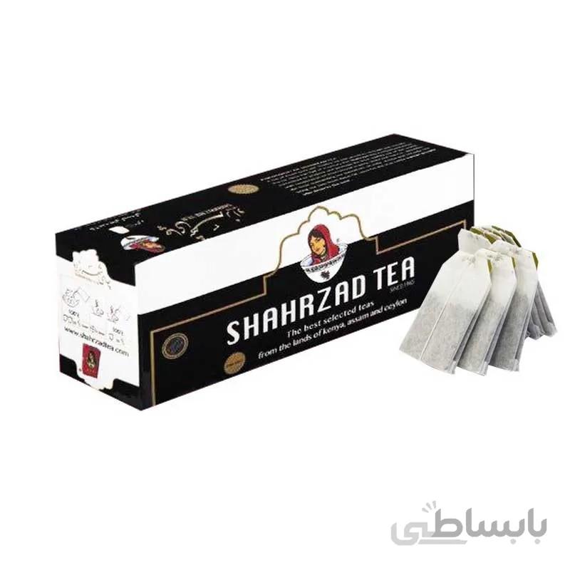 چای کیسه ای ارل گری شهرزاد بسته 25 عددی