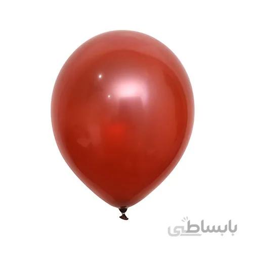 بادکنک لاتکس قهوه ای