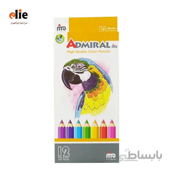 مداد رنگی 12 رنگ آدمیرال