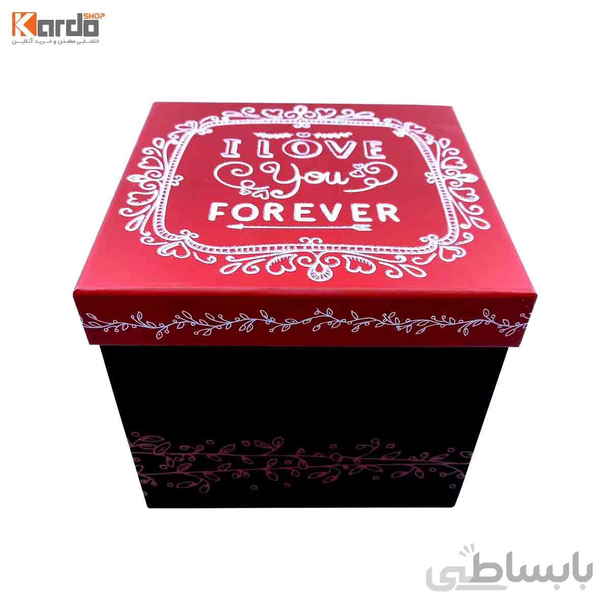 جعبه هدیه و کادو طرح مربع(۵عددی)
