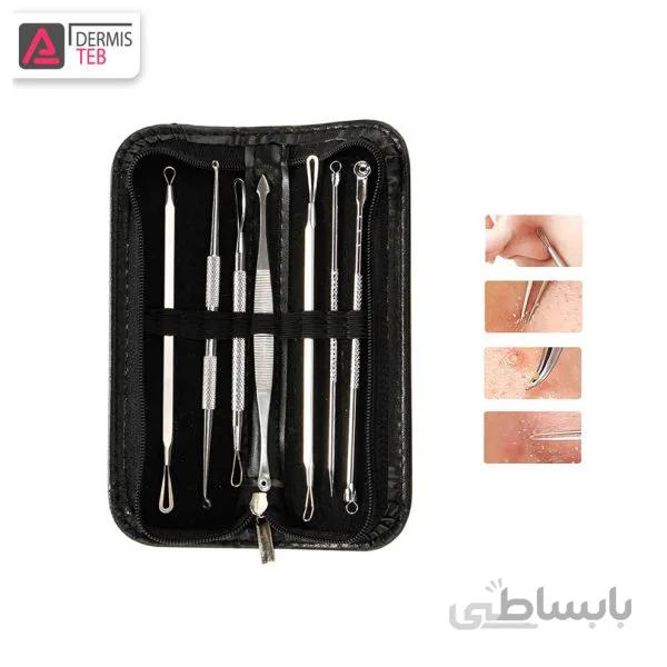 پک تیر کومدون پاکسازی پوست 7 تکه پک صورتی