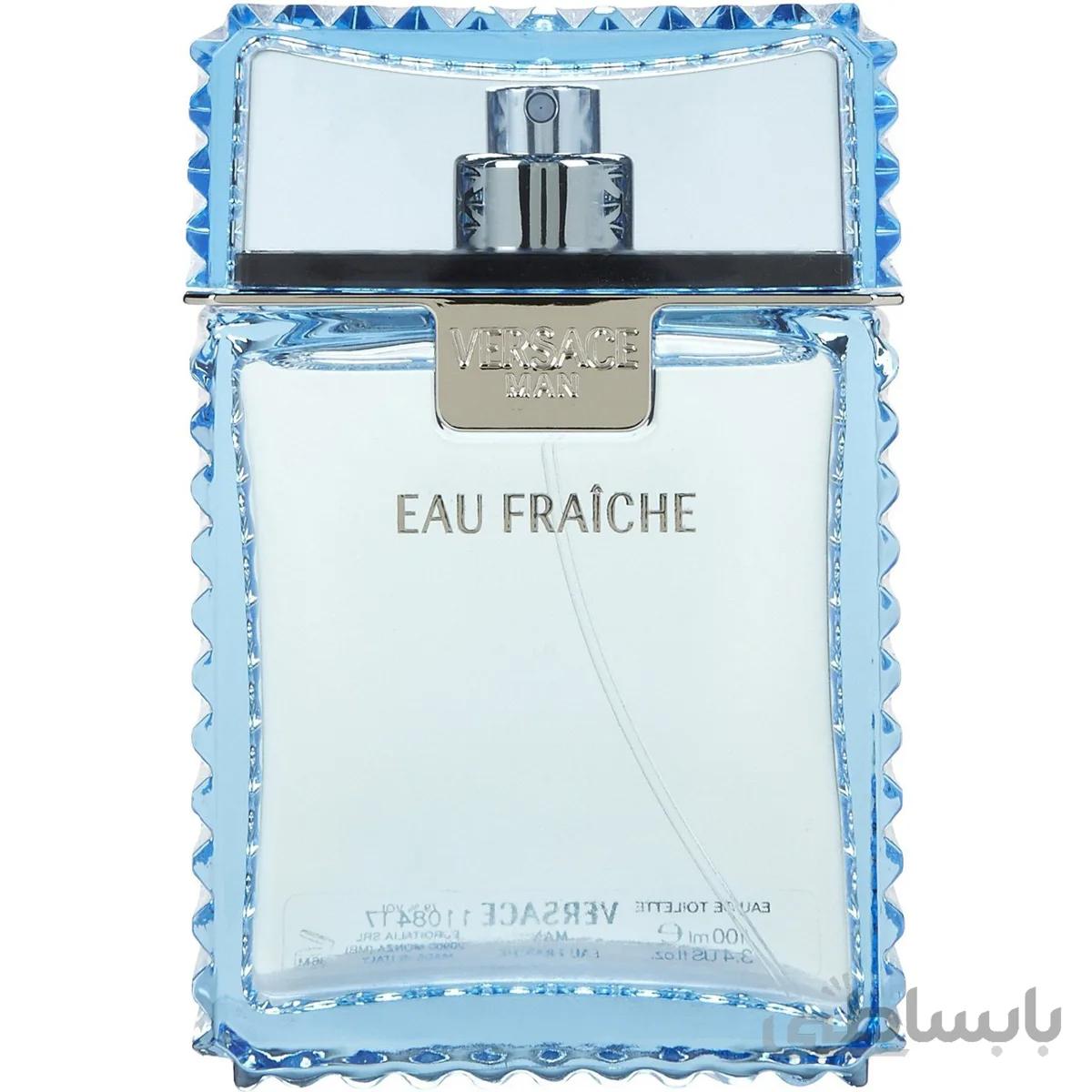 ادو تویلت مردانه ورساچه مدل Versace Man Eau Fraiche حجم 100 میلی لیتر ا Versace Man Eau Fraiche Eau De Toilette For Men 100ml