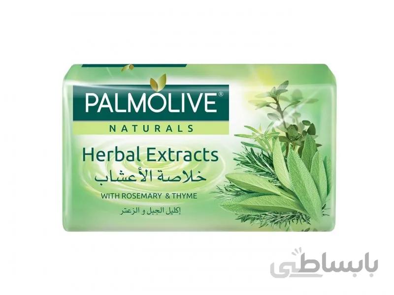 صابون پالمولیو آویشن و رزماری مدل Herbal Extracts وزن 170 گرم