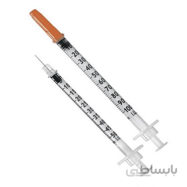 سرنگ انسولین 1 سی سی آوا