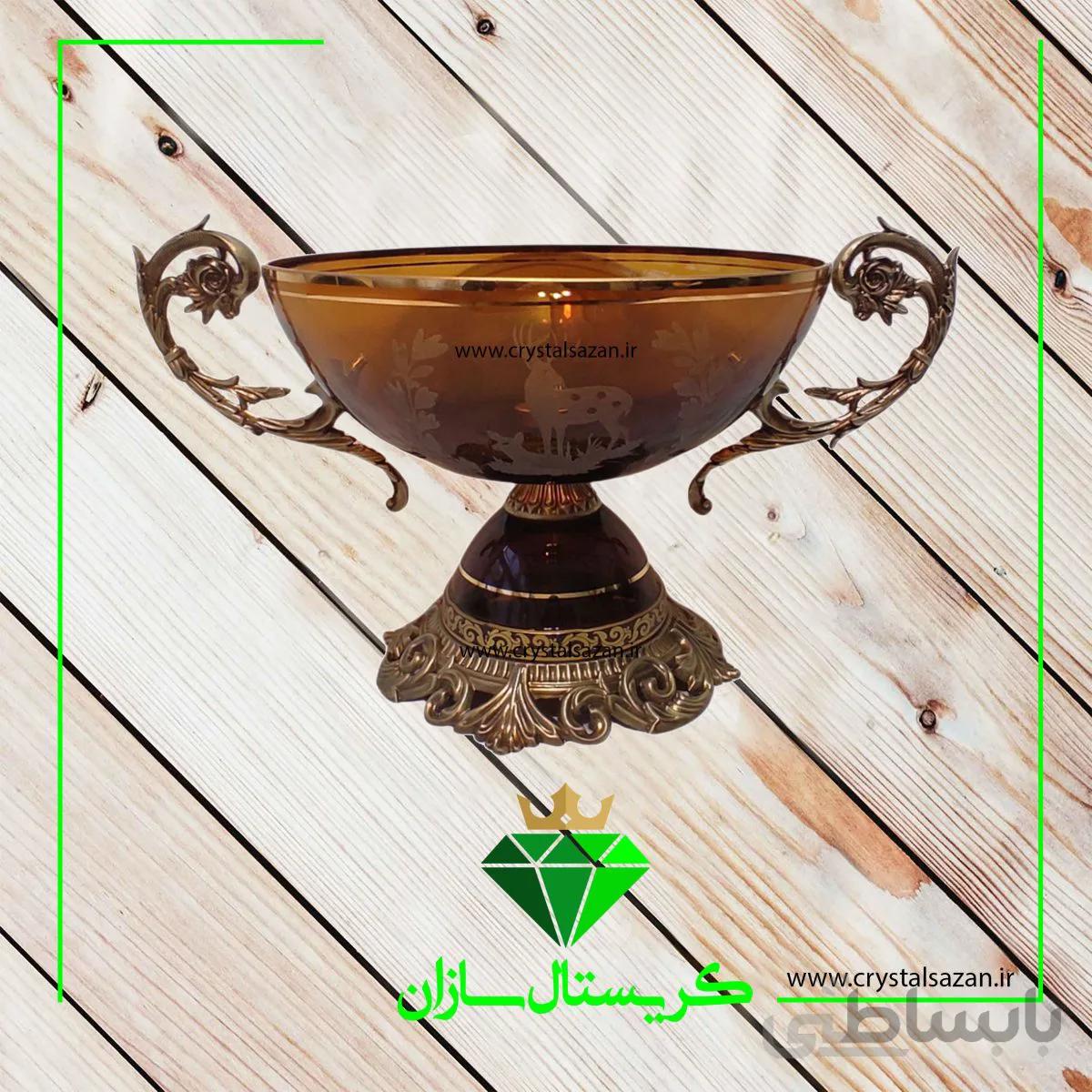 میوه خوری کریستال کد M1322 کریستال سازان