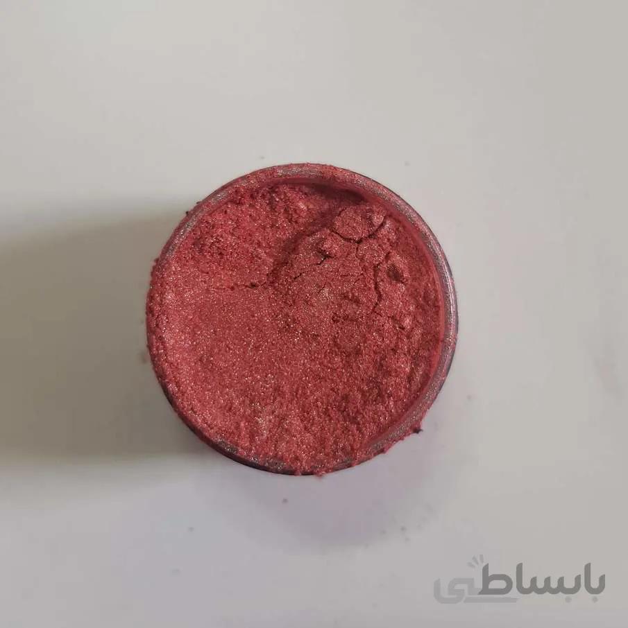 رنگ پودری صدفی گلبهی تیره