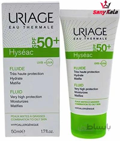 کرم ضد آفتاب اوریاژ مدل Hyseac با SPF50 حجم 50 میلی لیتر ا Oriage sunscreen model Hyseac with SPF50 volume 50 ml
