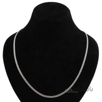 زنجیر نقره زنانه مدل کورب Curb Chain کد ZR_066