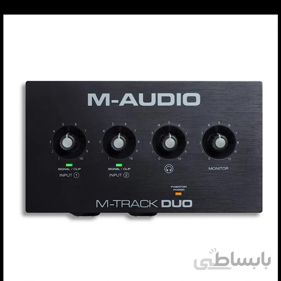 کارت صدا ام آدیو M-AUDIO M-TRACK DUO آکبند