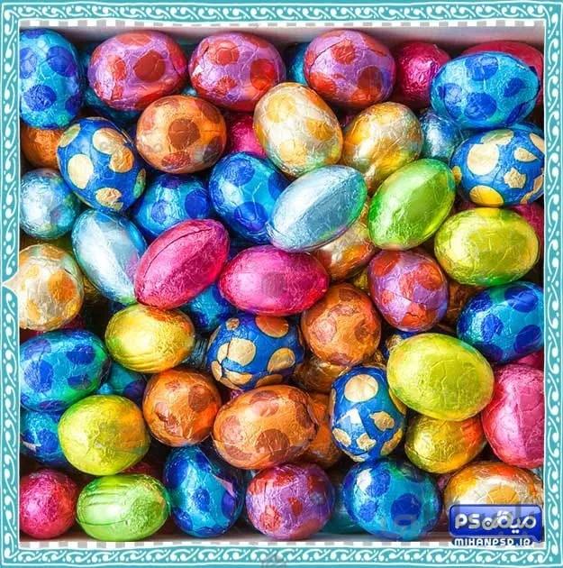 فایل پس ضمینه تخم مرغ نوروز