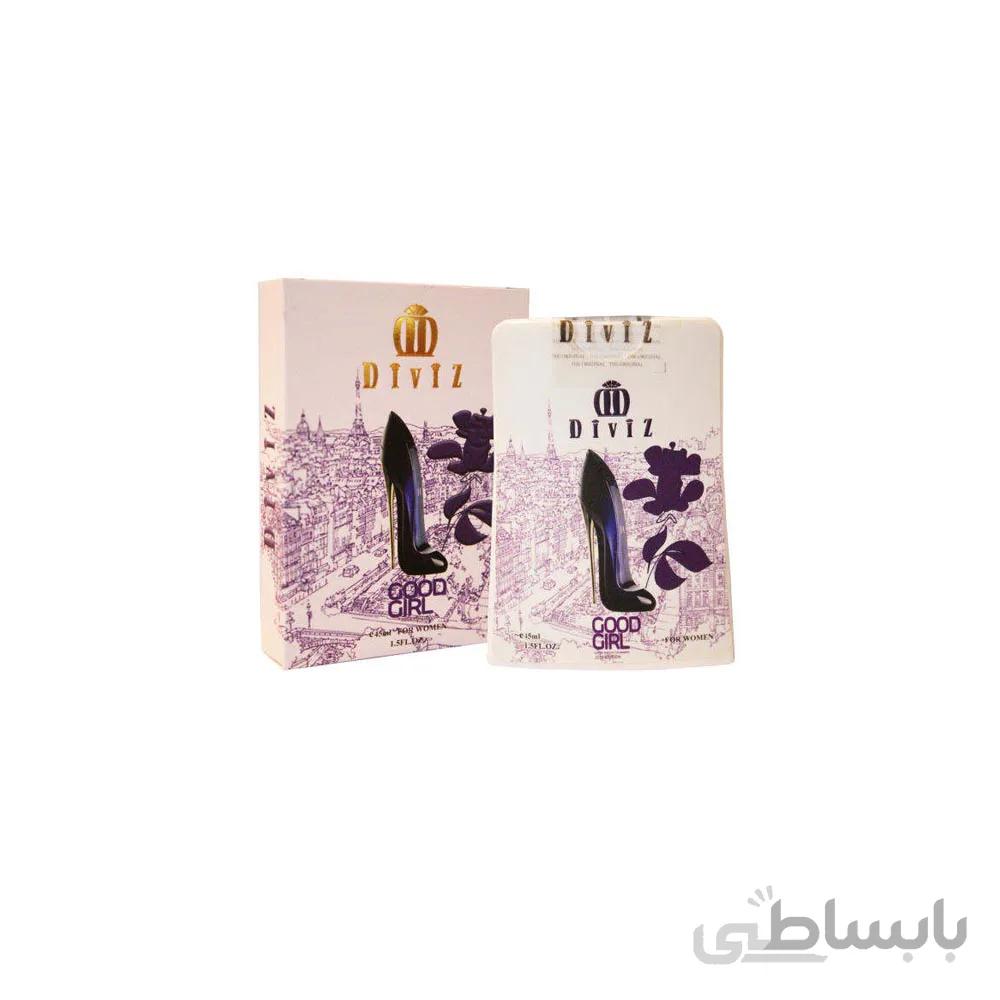 عطر جیبی زنانه دیوایز مدل گود گرل حجم 45 میلی لیتر