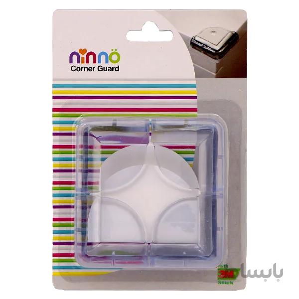 محافظ گوشه مربع شفاف نینو NINNO بسته 4 عددی