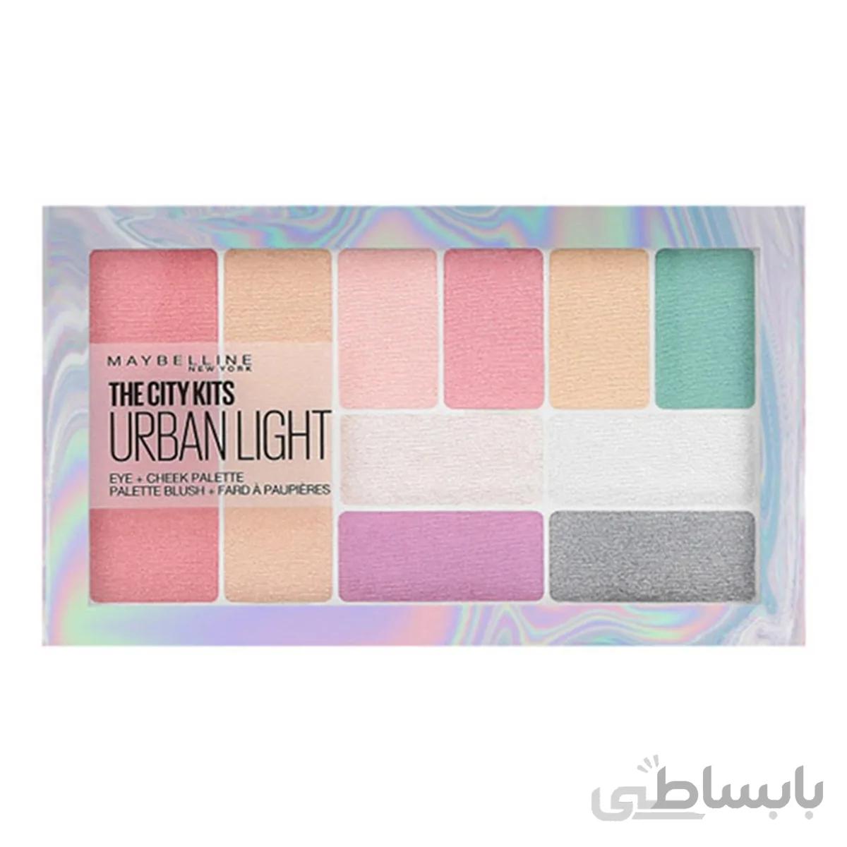 پالت چشم و صورت سیتی کیتس میبلین ا Maybelline The City Kits Urban Light Palette