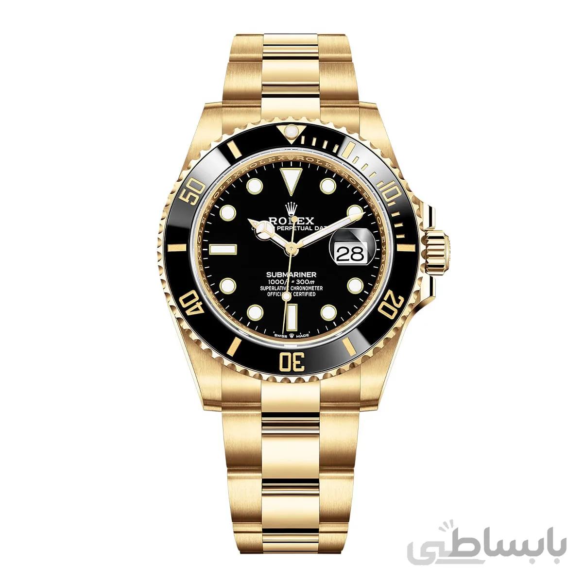 ساعت مچی رولکس ساب مارینر مشکی Rolex Submariner bg