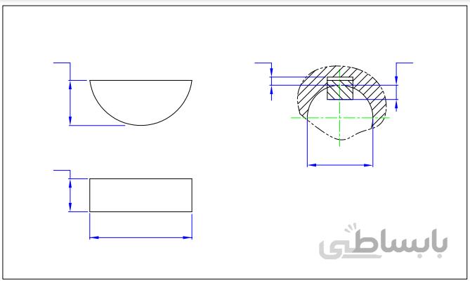 خار هلالی 9 * 3