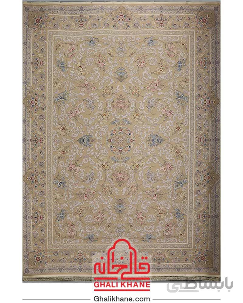 فرش تهران 1200 شانه طرح افشان جانان کرم — تصویر 1