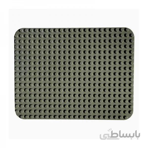صفحه لگو بازی دوپلو 27*38 خاکستری تیره مدل 901