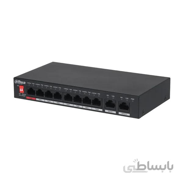 سوئیچ 8 پورت داهوا DH-PFS3010-8ET-96 ا 8Port Unmanaged POE Switch Dahua