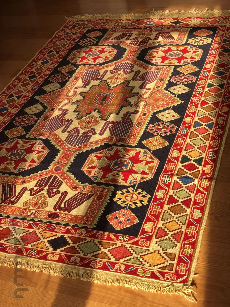 گلیم ورنی دستبافت رج code 53 ا Persian handmade kilim