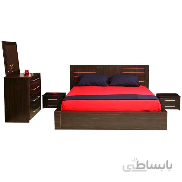 سرویس خواب دو نفره 160 لمکده مدل اطلس