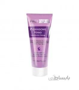 کرم روشن کننده دست پیگمازوم فیس دوکس مناسب انواع پوست 50 میلی لیتر ا Facedoux Pigmasome Hand Lightening Cream 50 ml