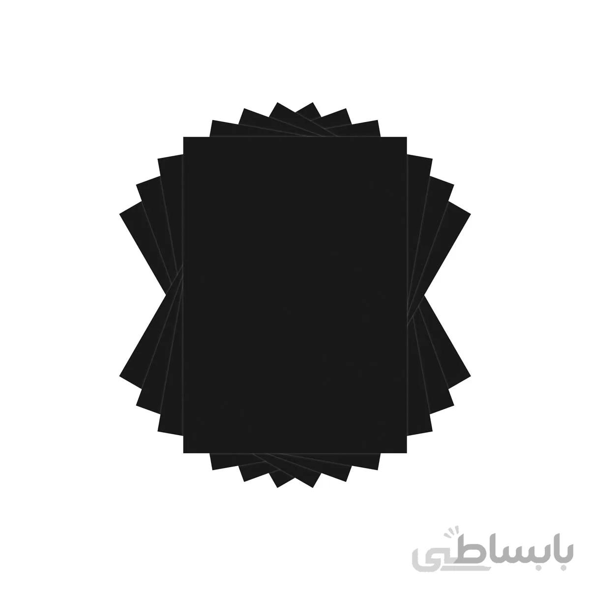 کاغذ سیاه A5 مدل Black Note بسته 20 عددی