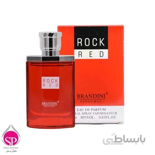 عطر جیبی مردانه برندینی مدل ROCK RED حجم 25 میلی لیتر