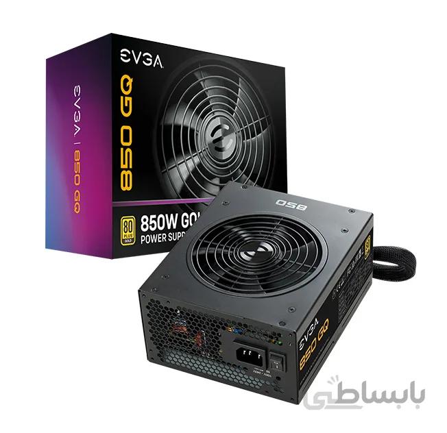 منبع تغذیه کامپیوتر 850 وات ای وی جی ای مدل 850 GQ Semi Modular 80+ GOLD