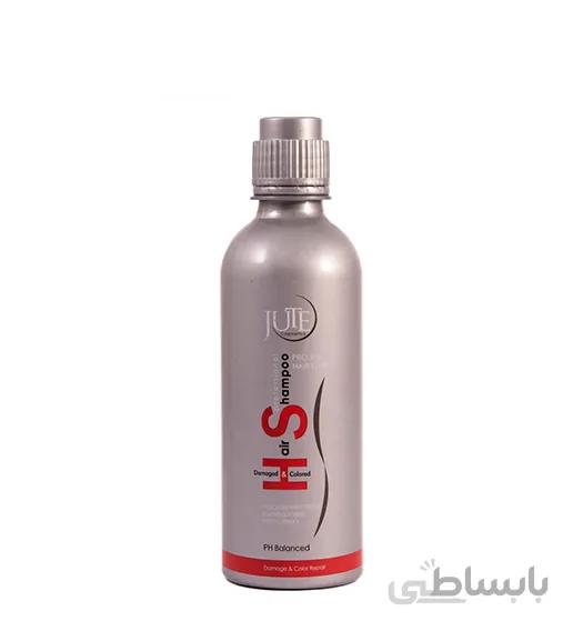 شامپو حاوی روغن بادام مخصوص موهای رنگ شده ژوت ا Jute Colored and Damaged Shampoo