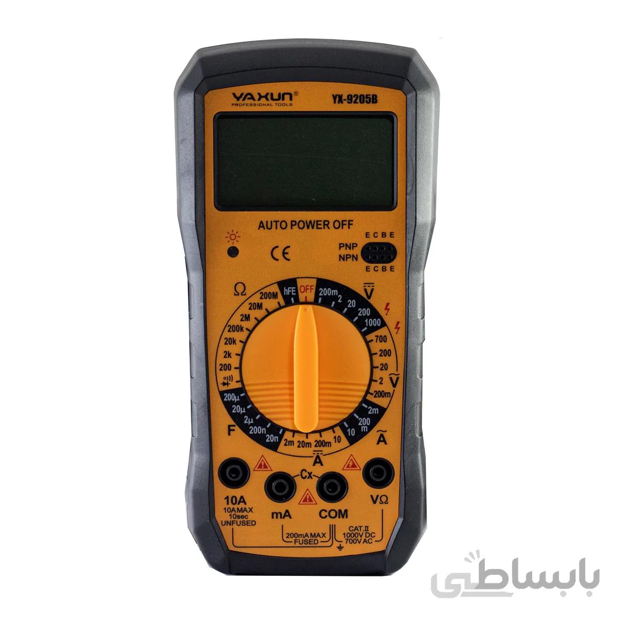 مولتی متر YA XUN 9205 A PLUS