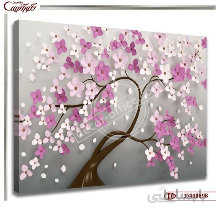 تابلو گل سه بعدی 0898 ا Three-dimensional flower painting 0898